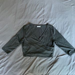 NWOT Gymshark ballet crop top